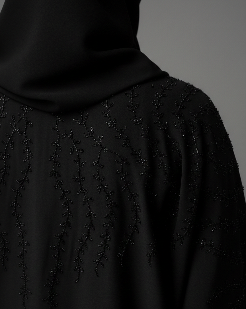 Noor Al Layl Abaya - Black