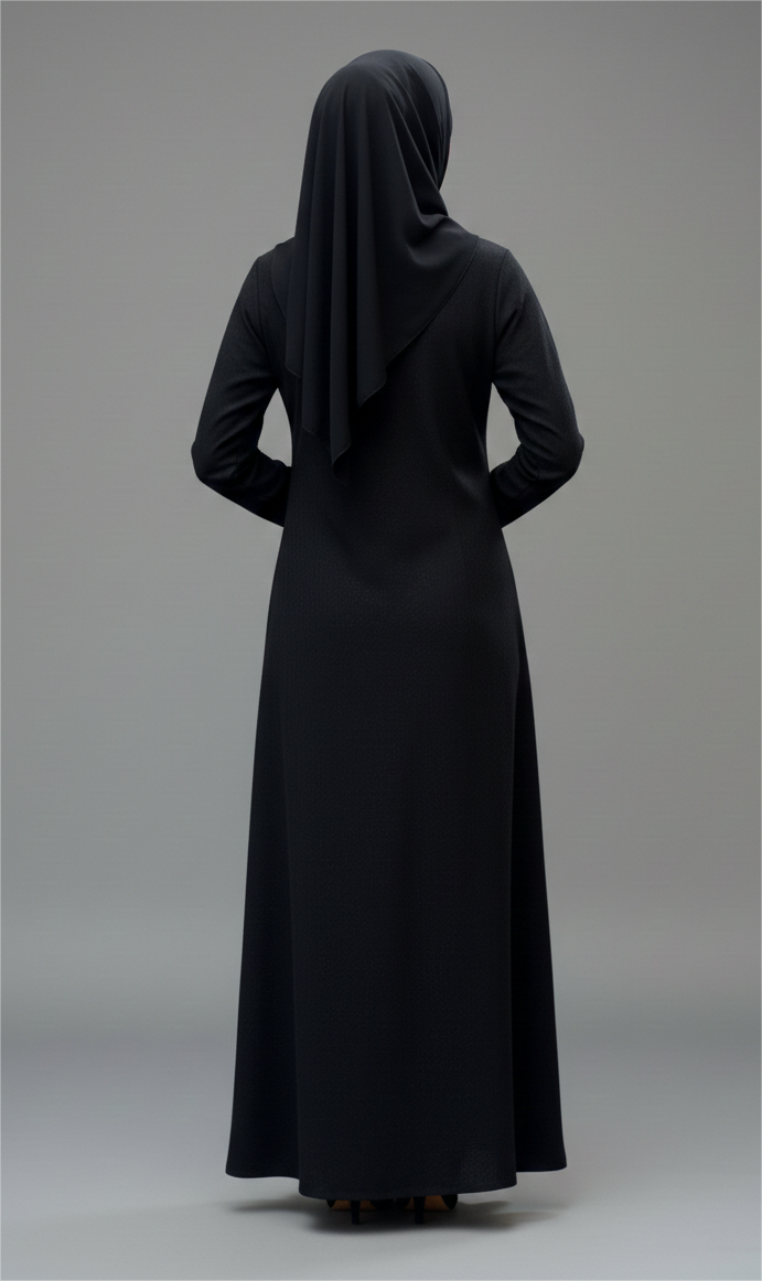 The Executive Noir Tailored Abaya
