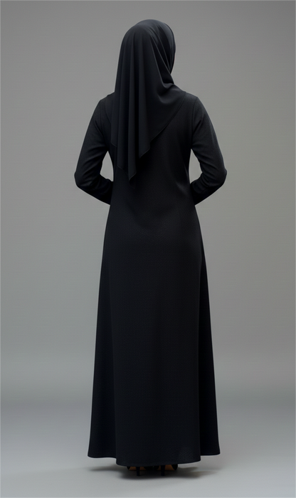 The Executive Noir Tailored Abaya