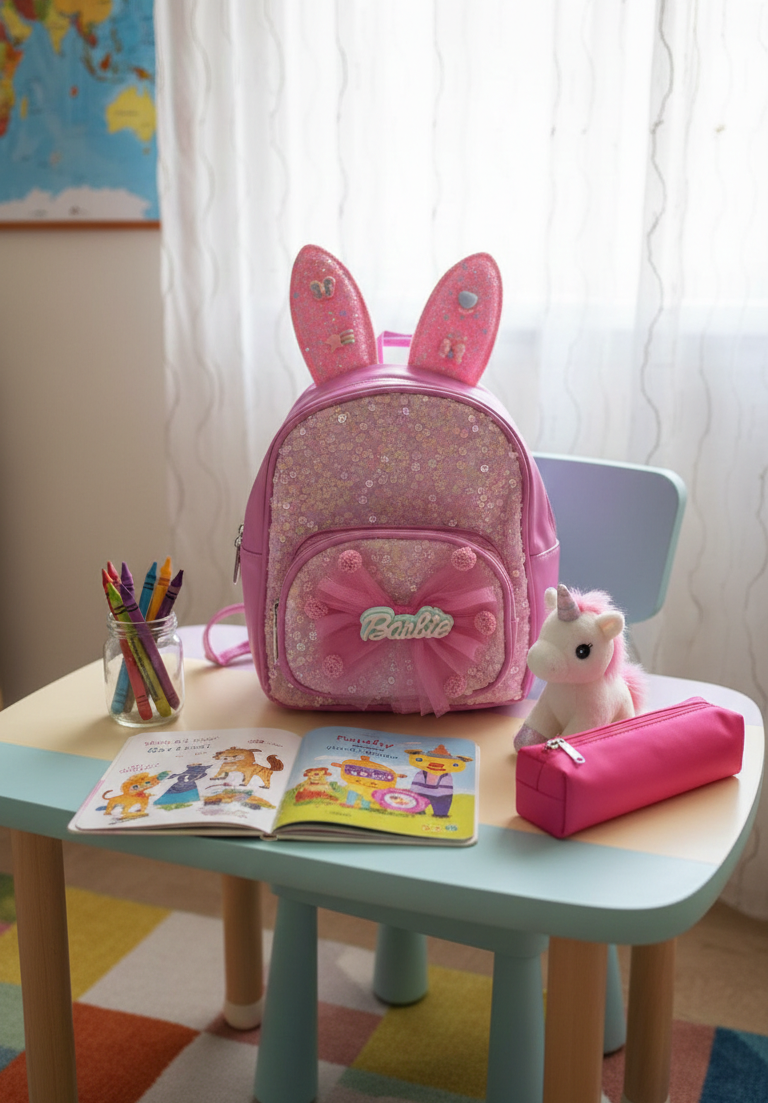 Barbie Sparkle & Shine Bunny Backpack - 10"