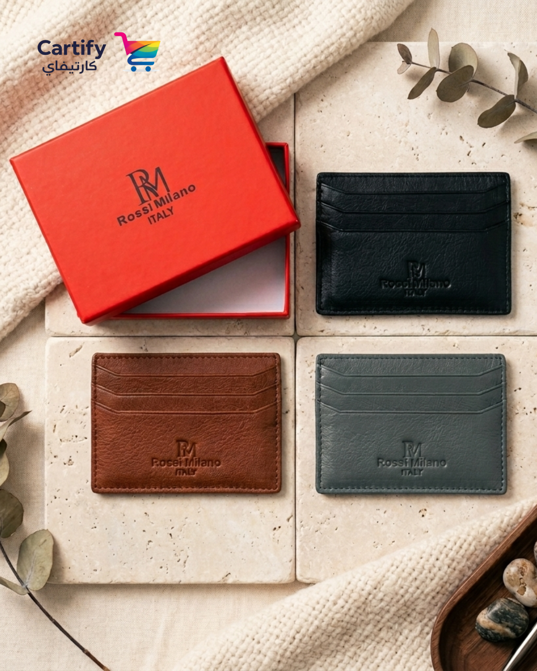 RM Leather Card Sleeves